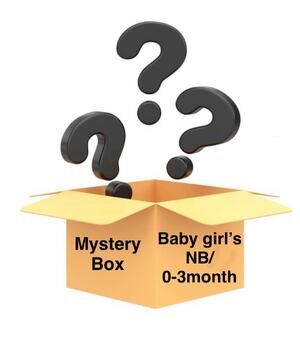 Baby Girl clothes size Newborn & 0-3 month sizes mystery box 5lb clothes bundle